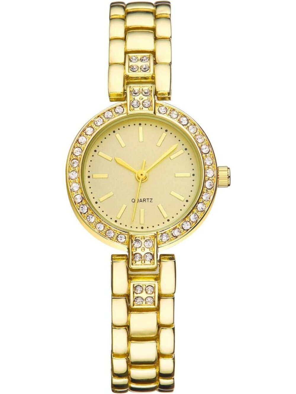 Women's Gold Small Thin Analog Bracelet Quartz Dainty Waterproof Wrist Watch